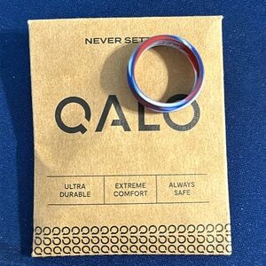 NEW! Silicone wedding ring band, Size 12, NWT, work safe latex free Qalo men’s